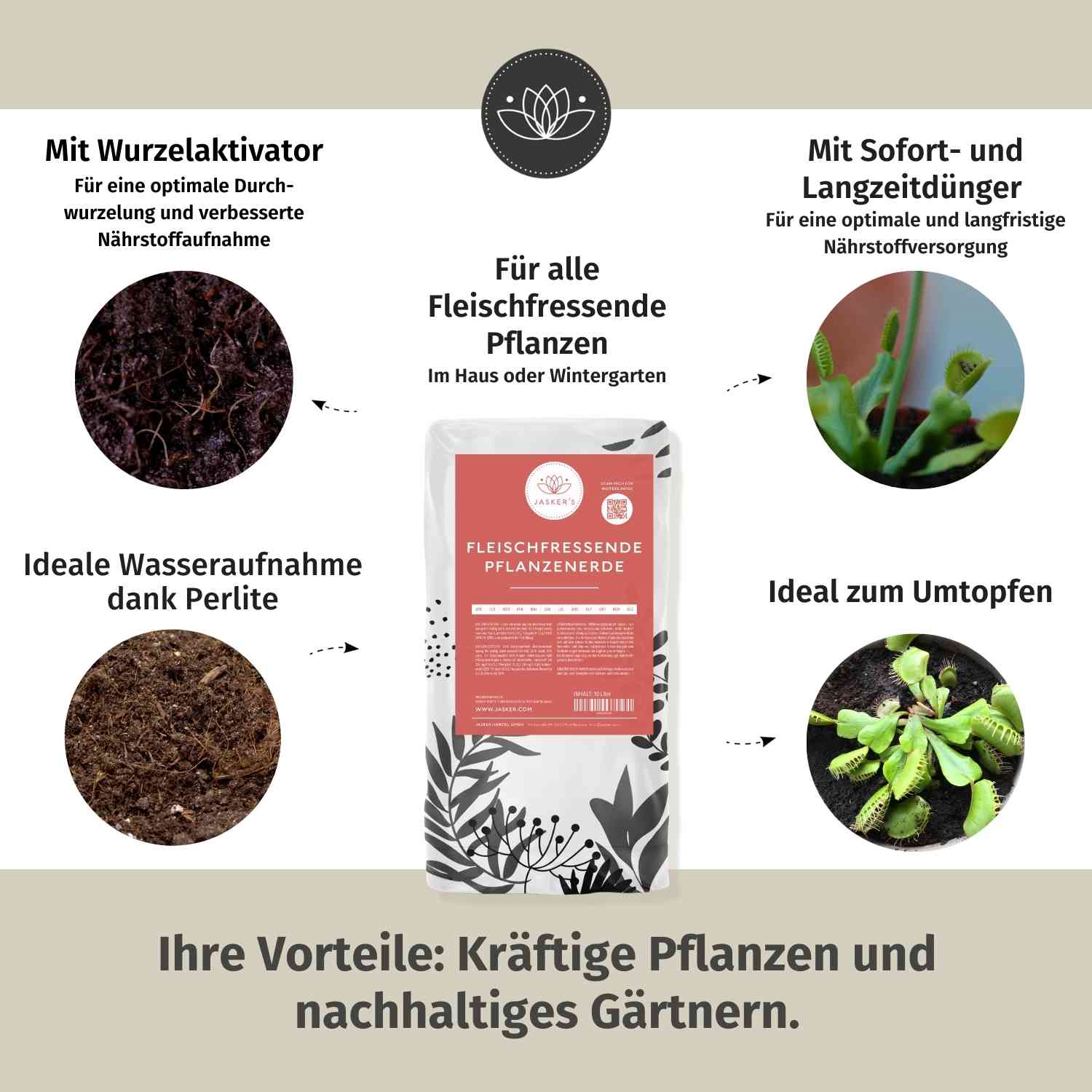 Erde für fleischfressende Pflanzen 5 L