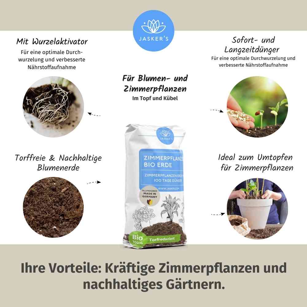 Zimmerpflanzenerde mit Dünger 80 L