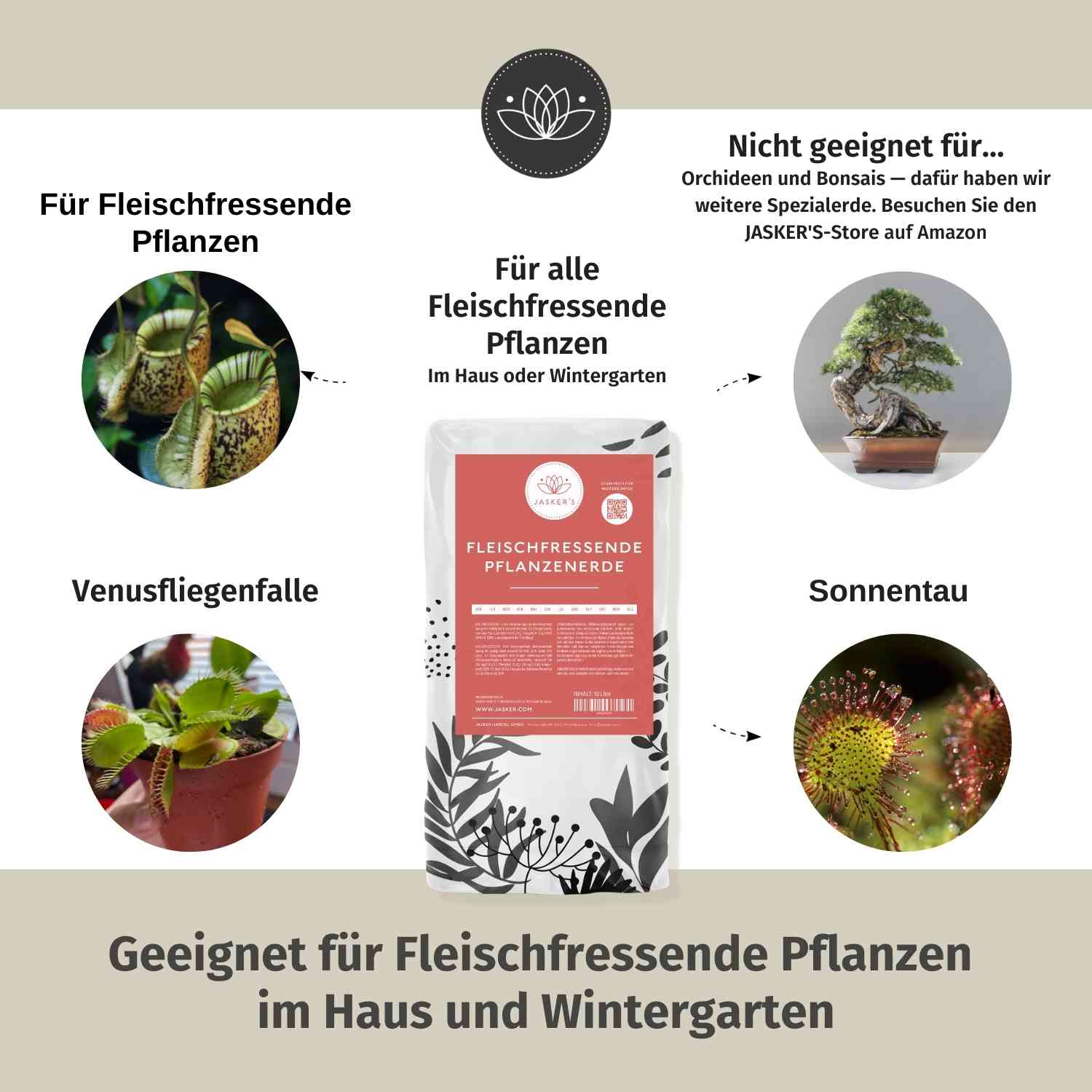 Erde für fleischfressende Pflanzen 5 L