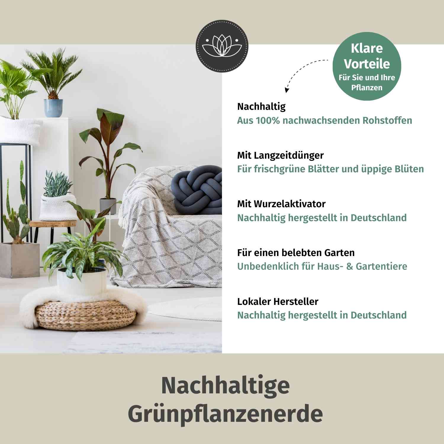 Grünpflanzenerde 30 L