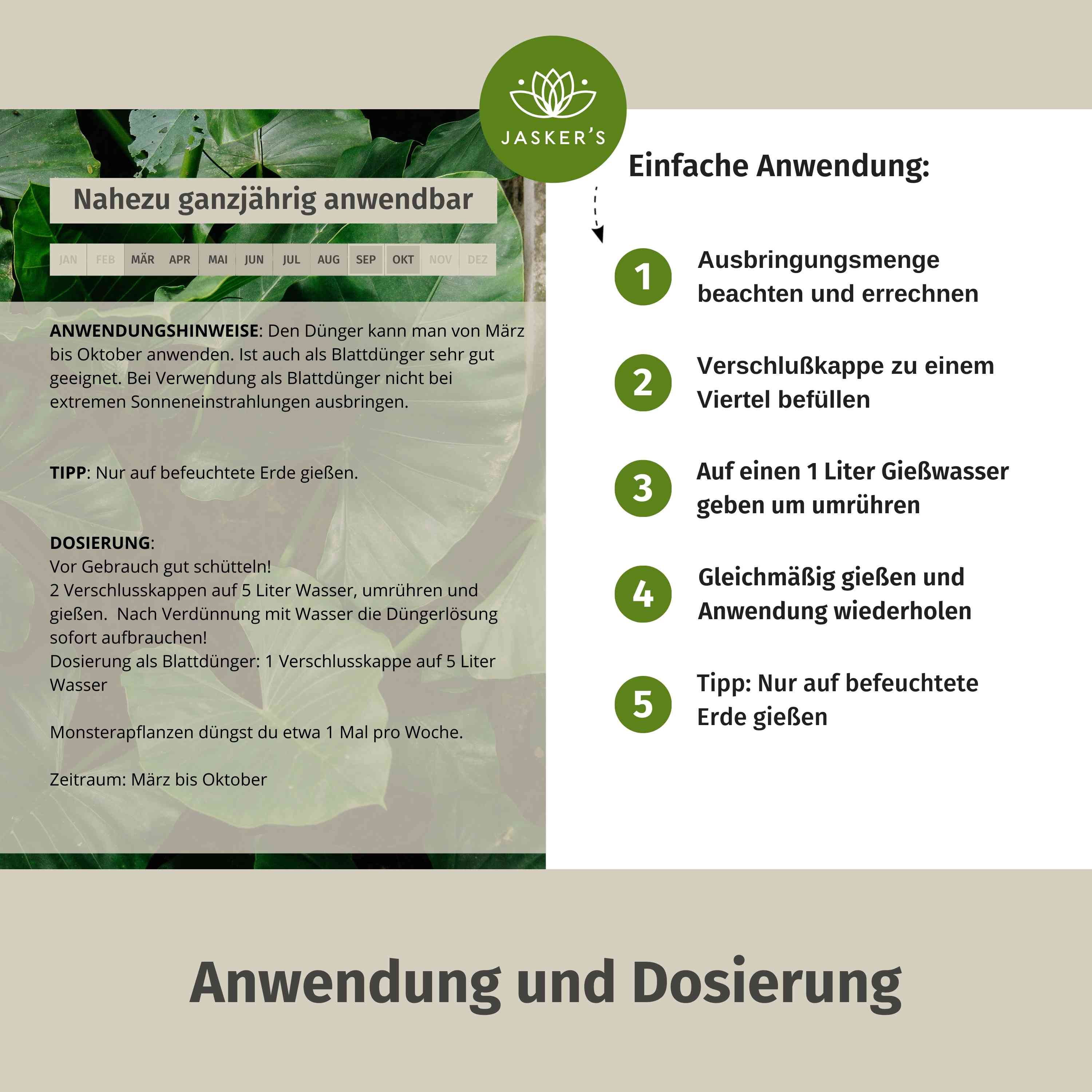 Monstera Dünger 500 ml