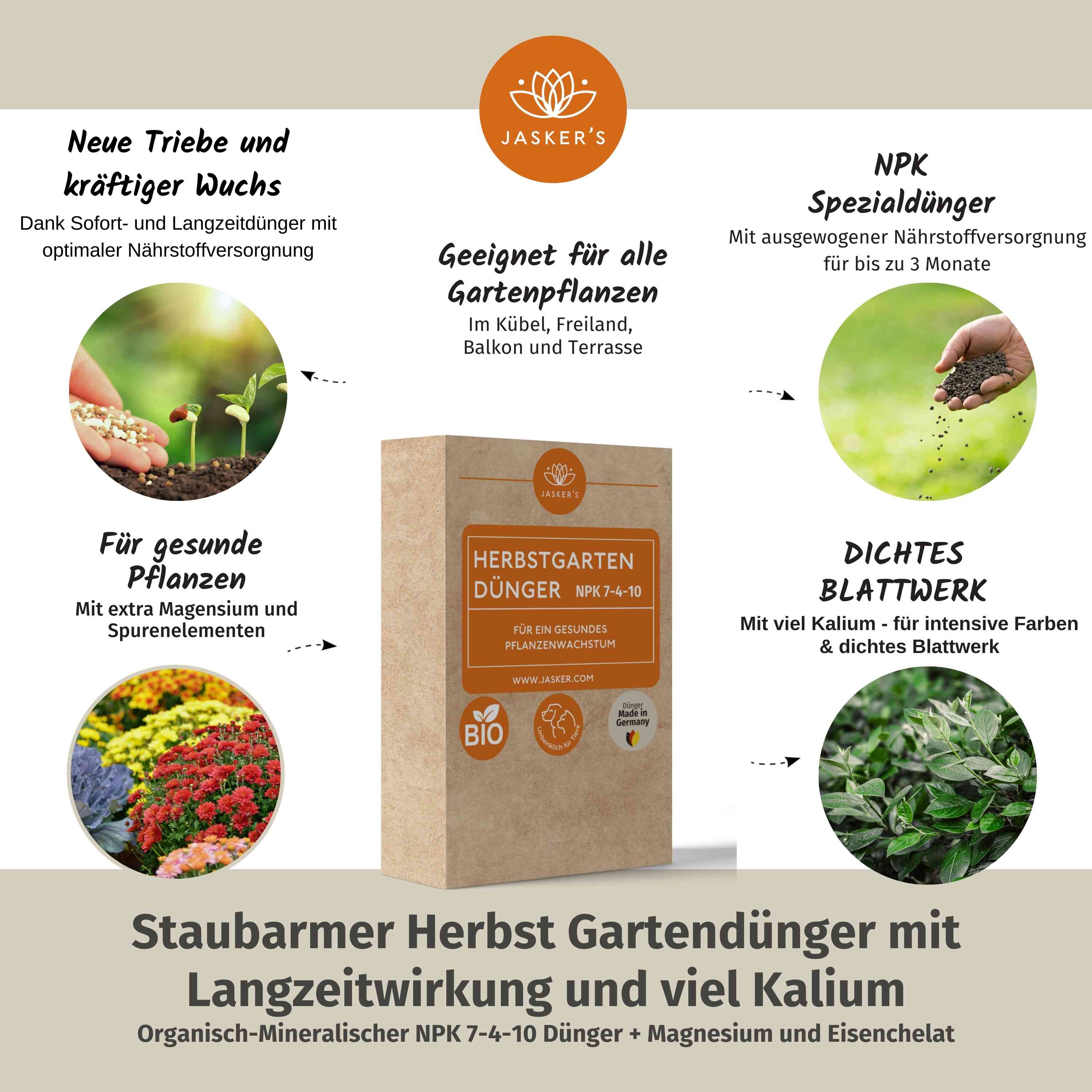 Herbst Gartendünger 900 g