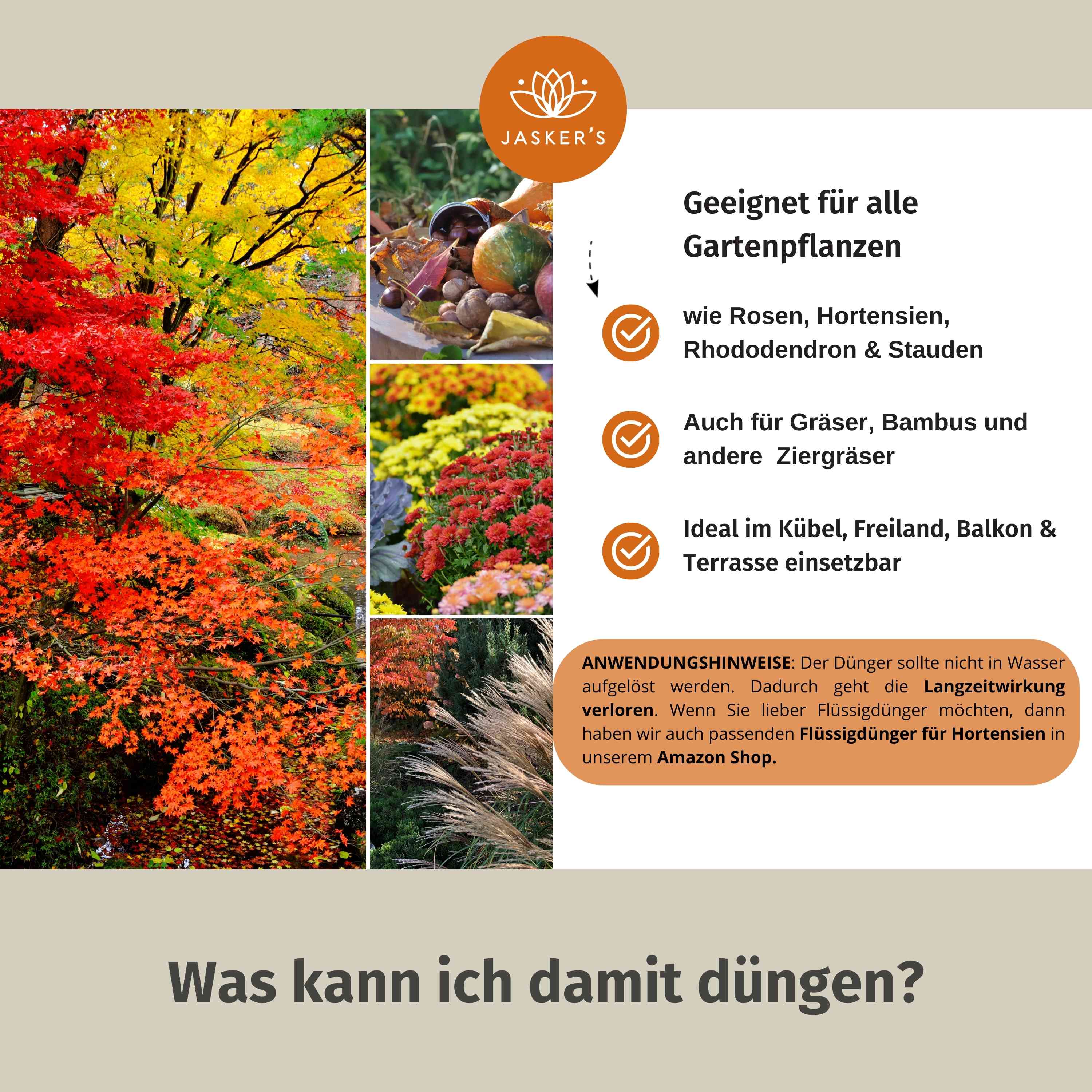 Herbst Gartendünger 3 Kg