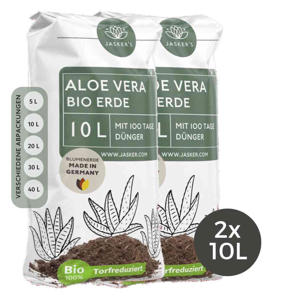 Aloe Vera Erde Mit Dünger 20 L