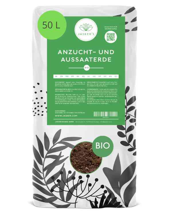 Anzuchterde Bio 50 L - Aussaaterde für Stecklinge & Samen