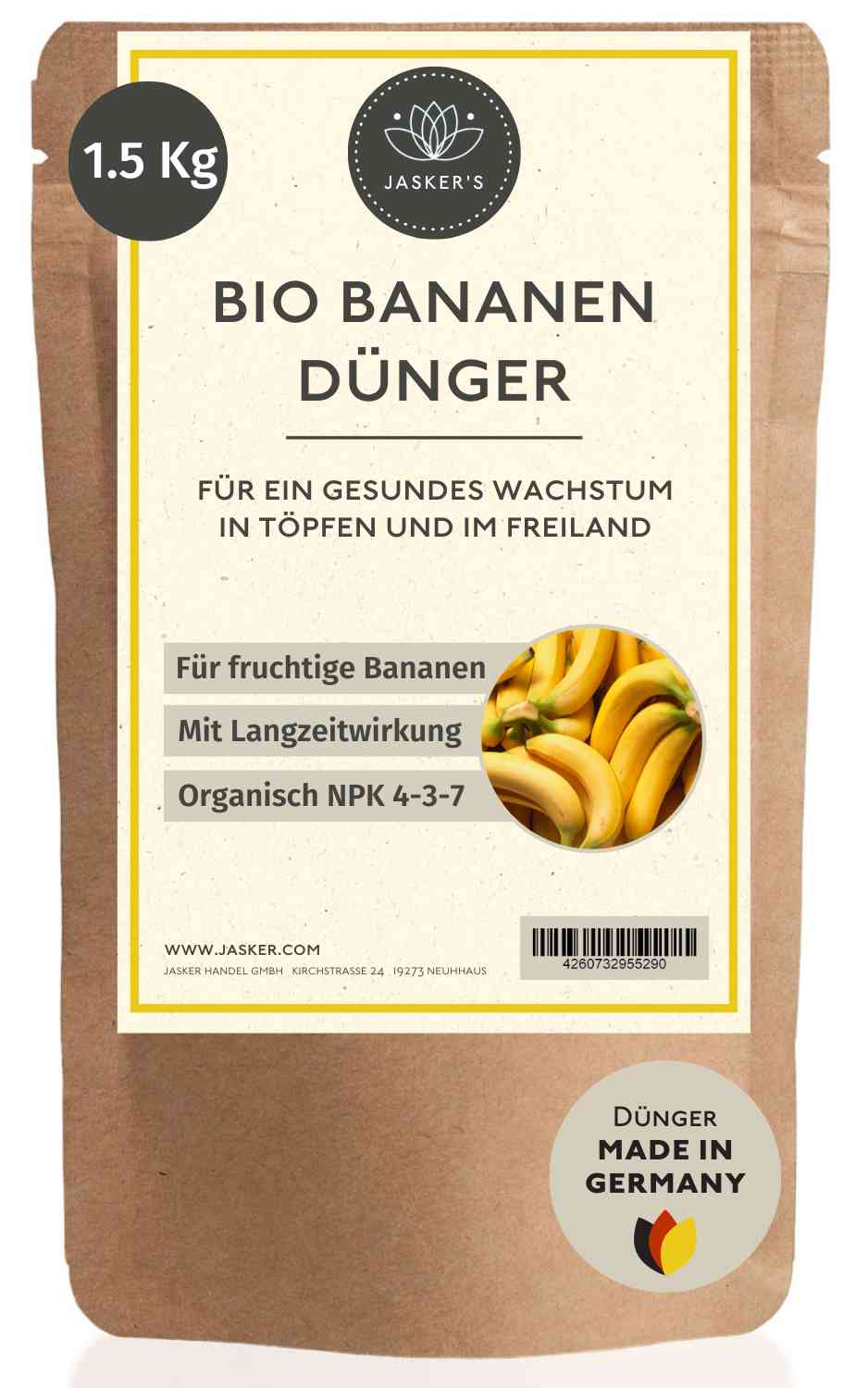 Bananendünger Bio Langzeit