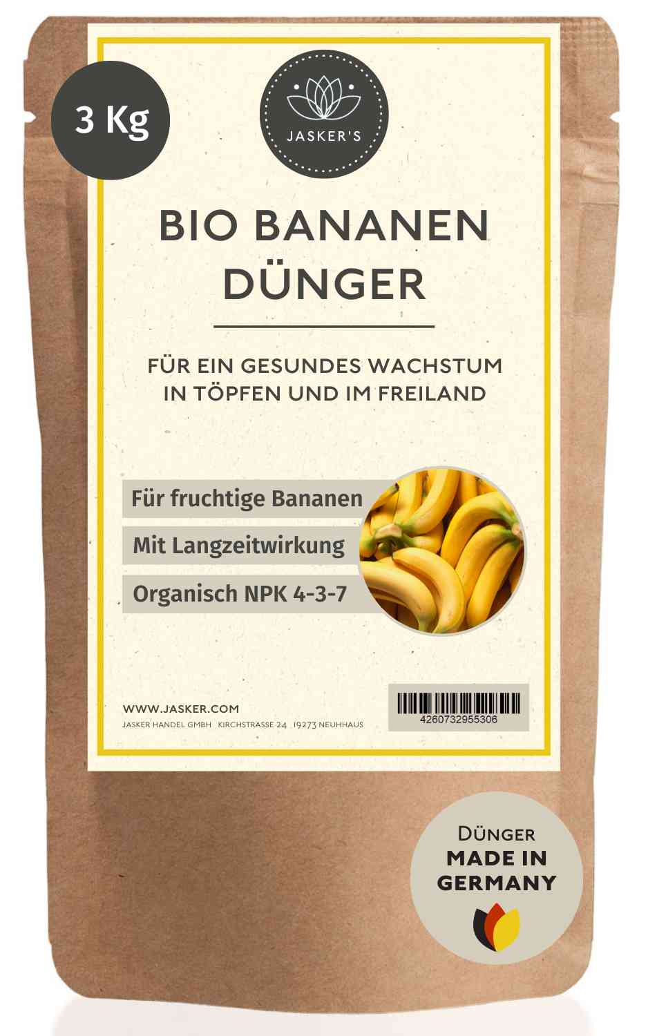Bananendünger Bio Langzeit