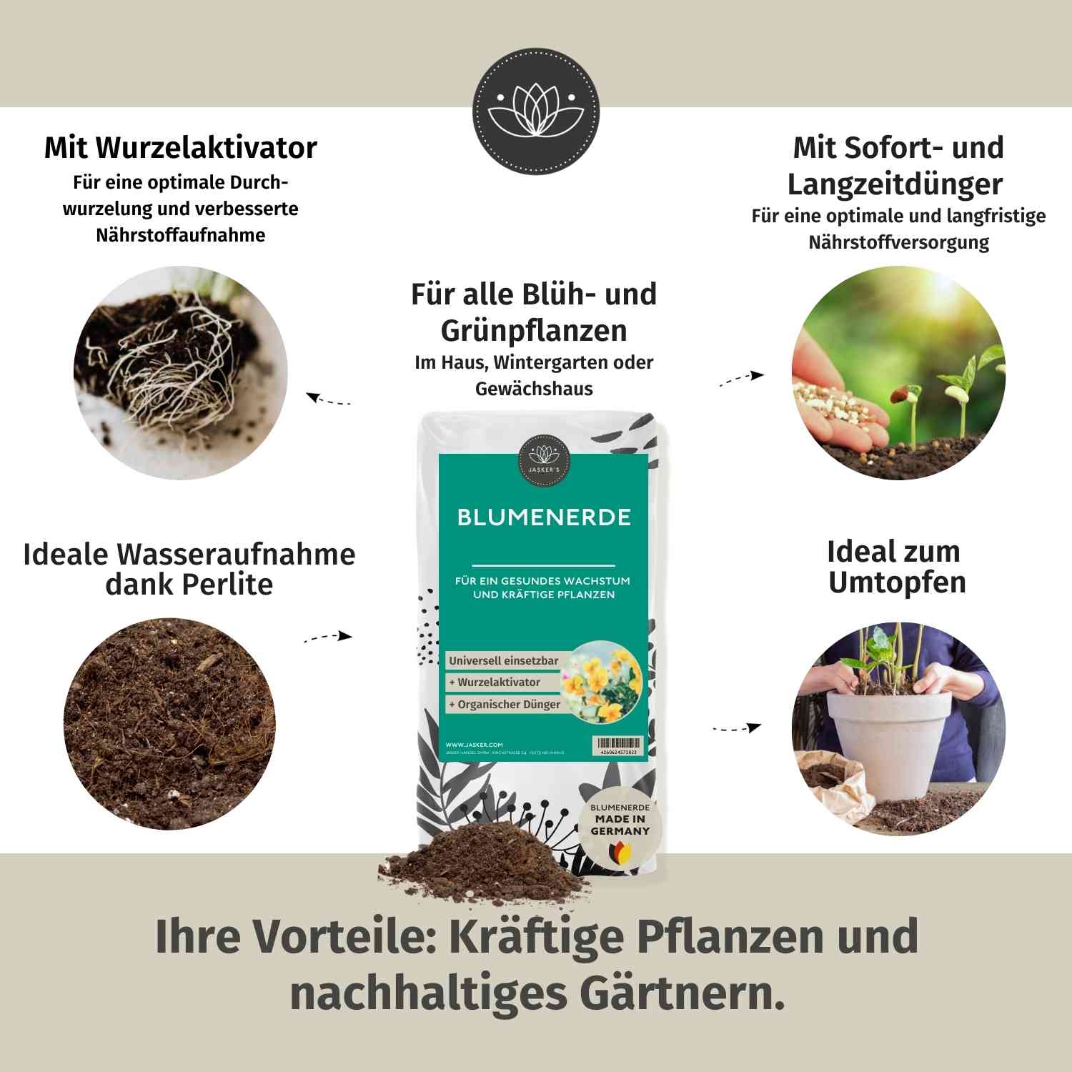 Blumenerde 50 Liter