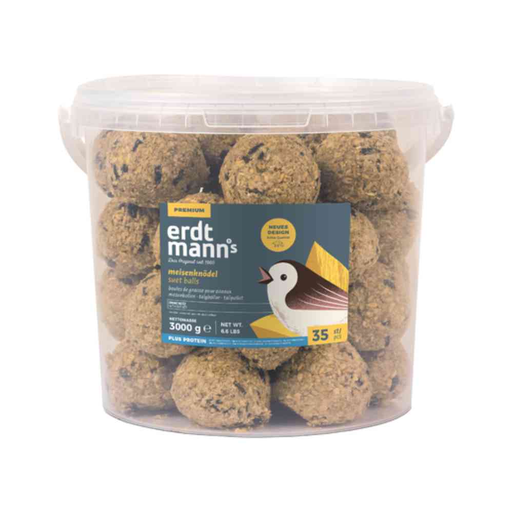 Erdtmanns Meisenknödel im Eimer 35 Stück