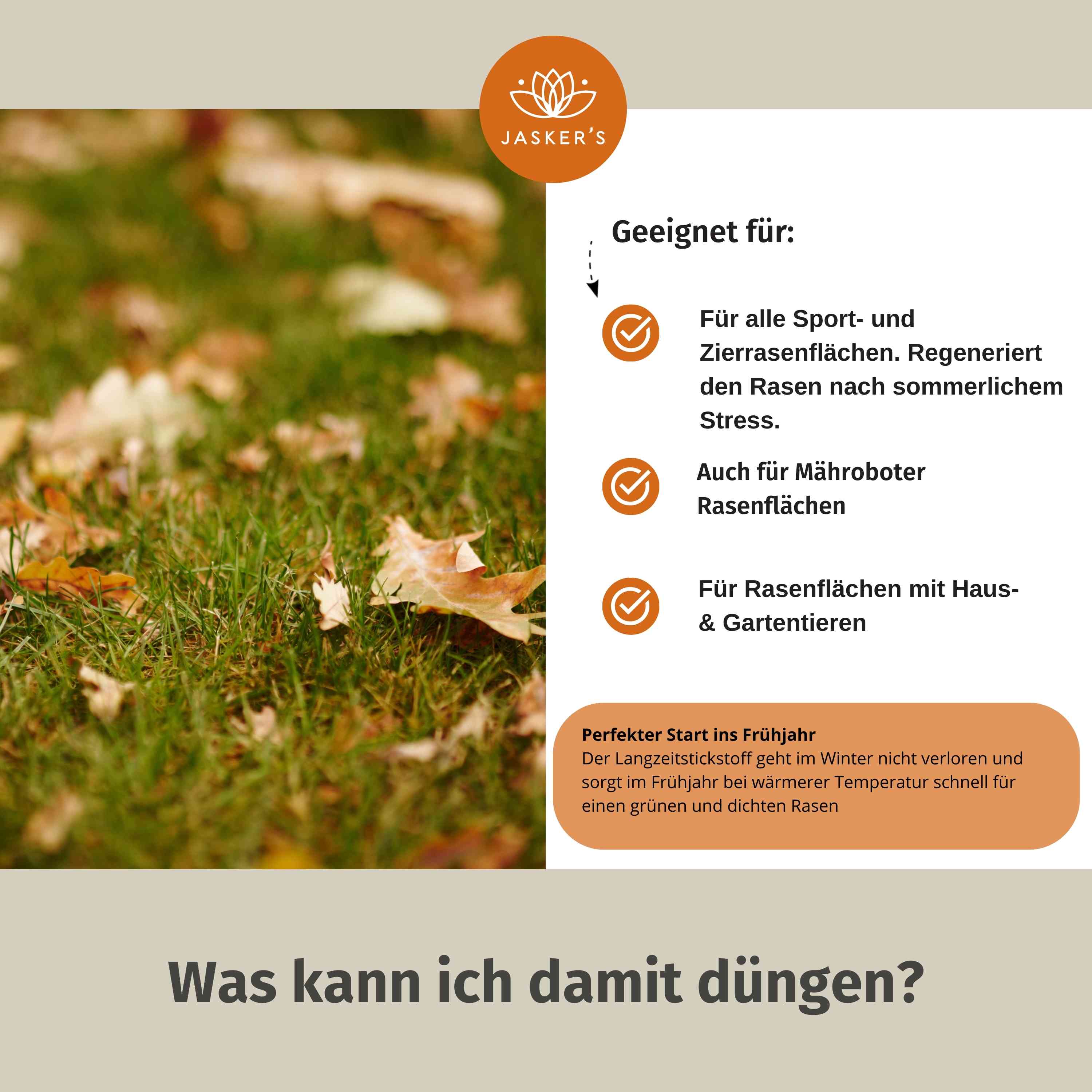 Herbstrasendünger Bio 5 Kg