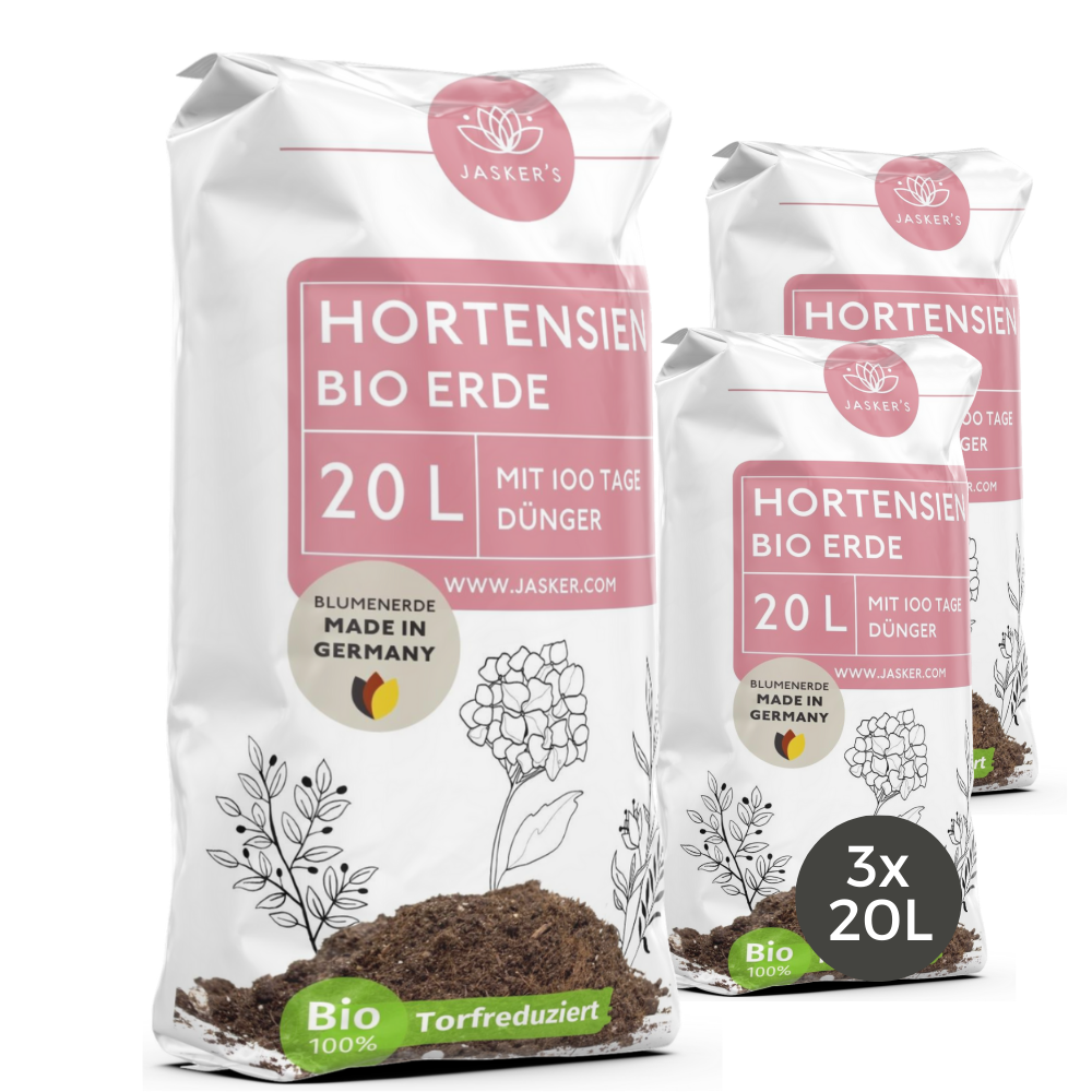 Bio Hortensienerde 60L Rot/Weiß