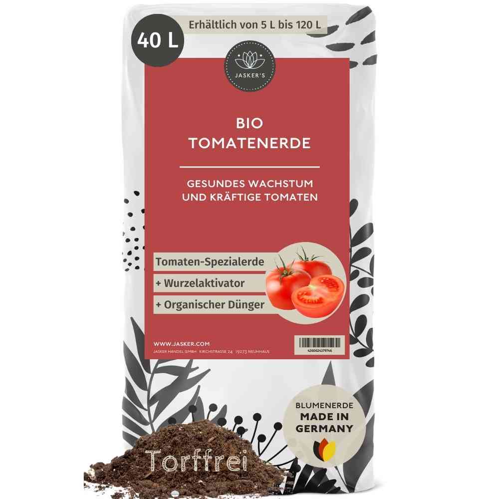 Tomatenerde Bio 40 (2x20L) - Erde für Tomaten