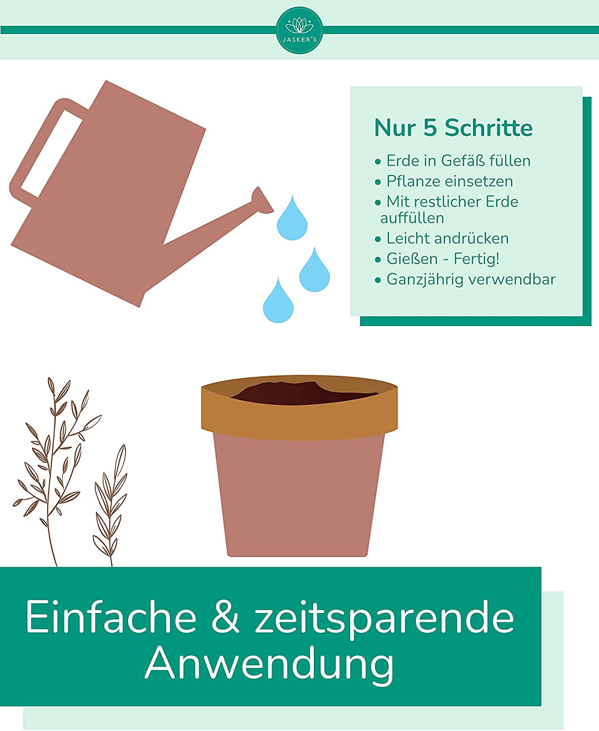 SPARSET Palmenerde Bio + 250ml Palmendünger | Premium Blumenerde Für Palmen