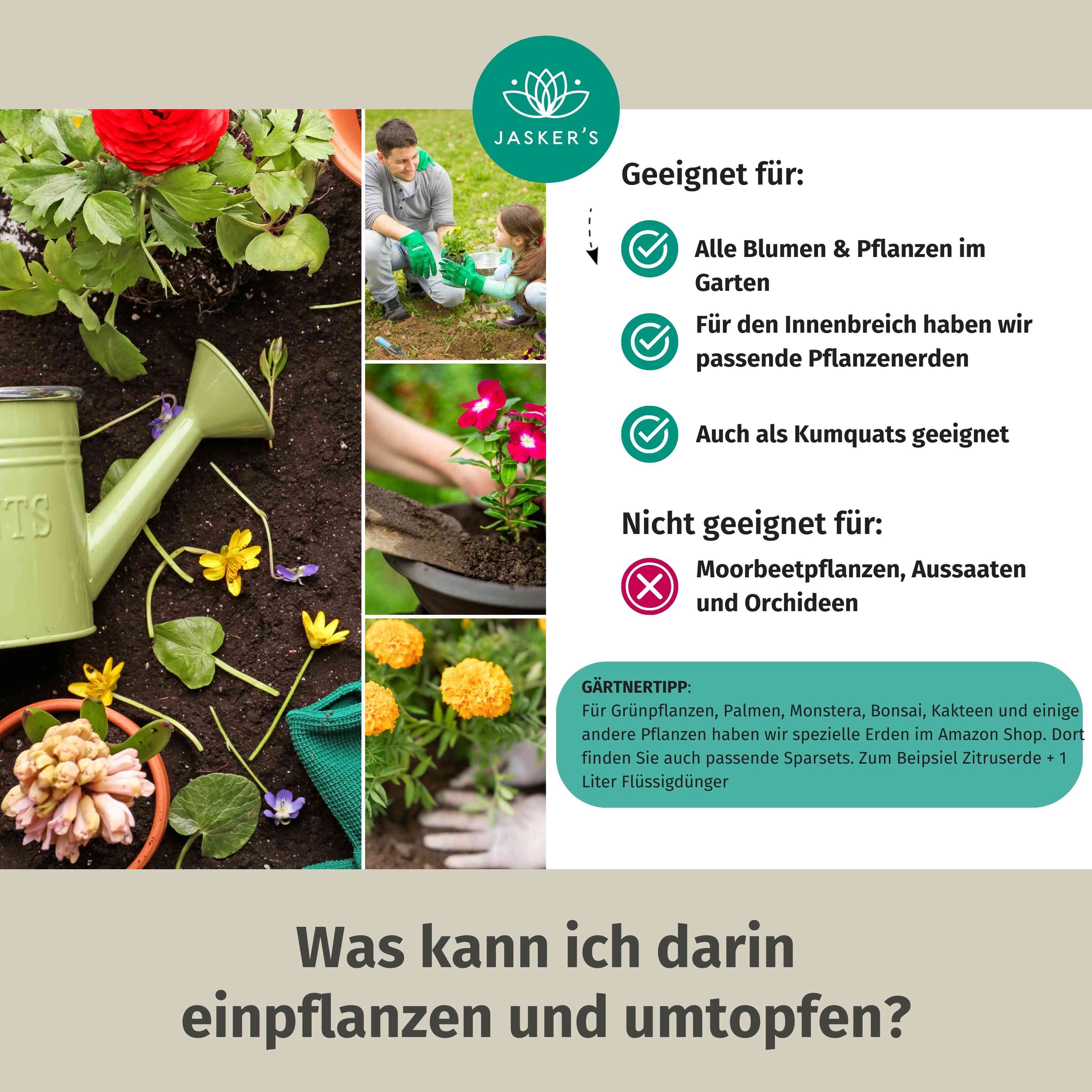Blumenerde Bio 10 Liter