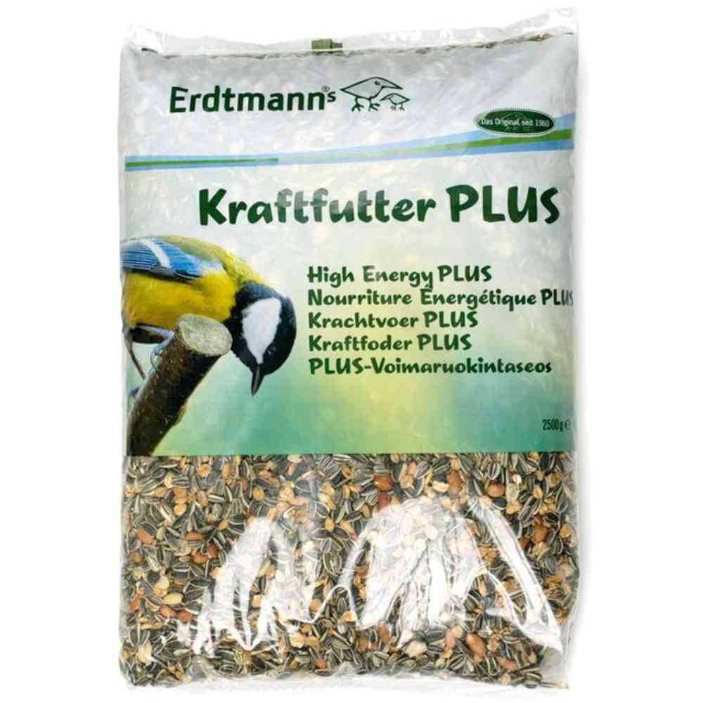 Erdtmann Kraftfutter PLUS- hochwertige Mischung für extra Energie - 2.5 Kg