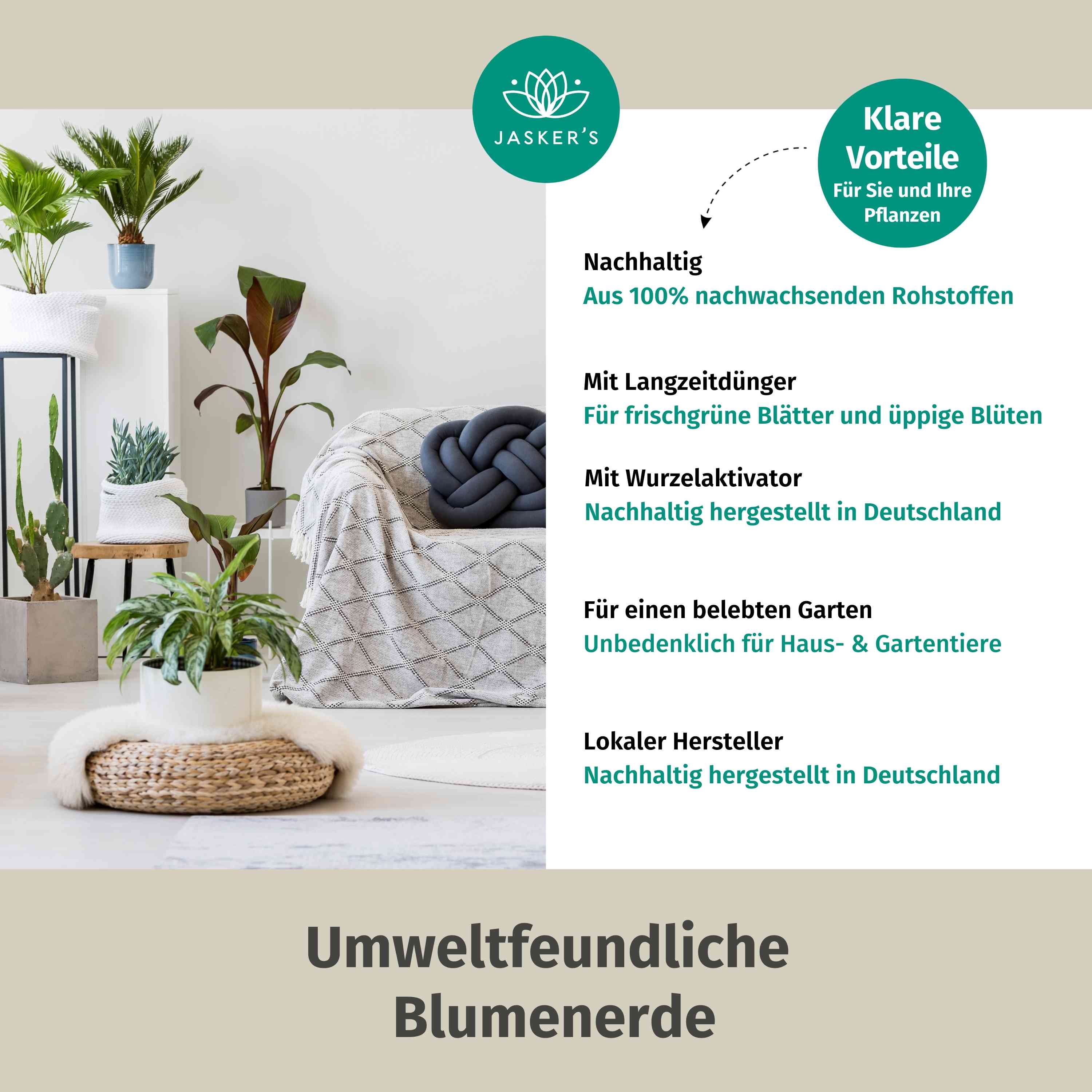 Blumenerde Bio 10 Liter
