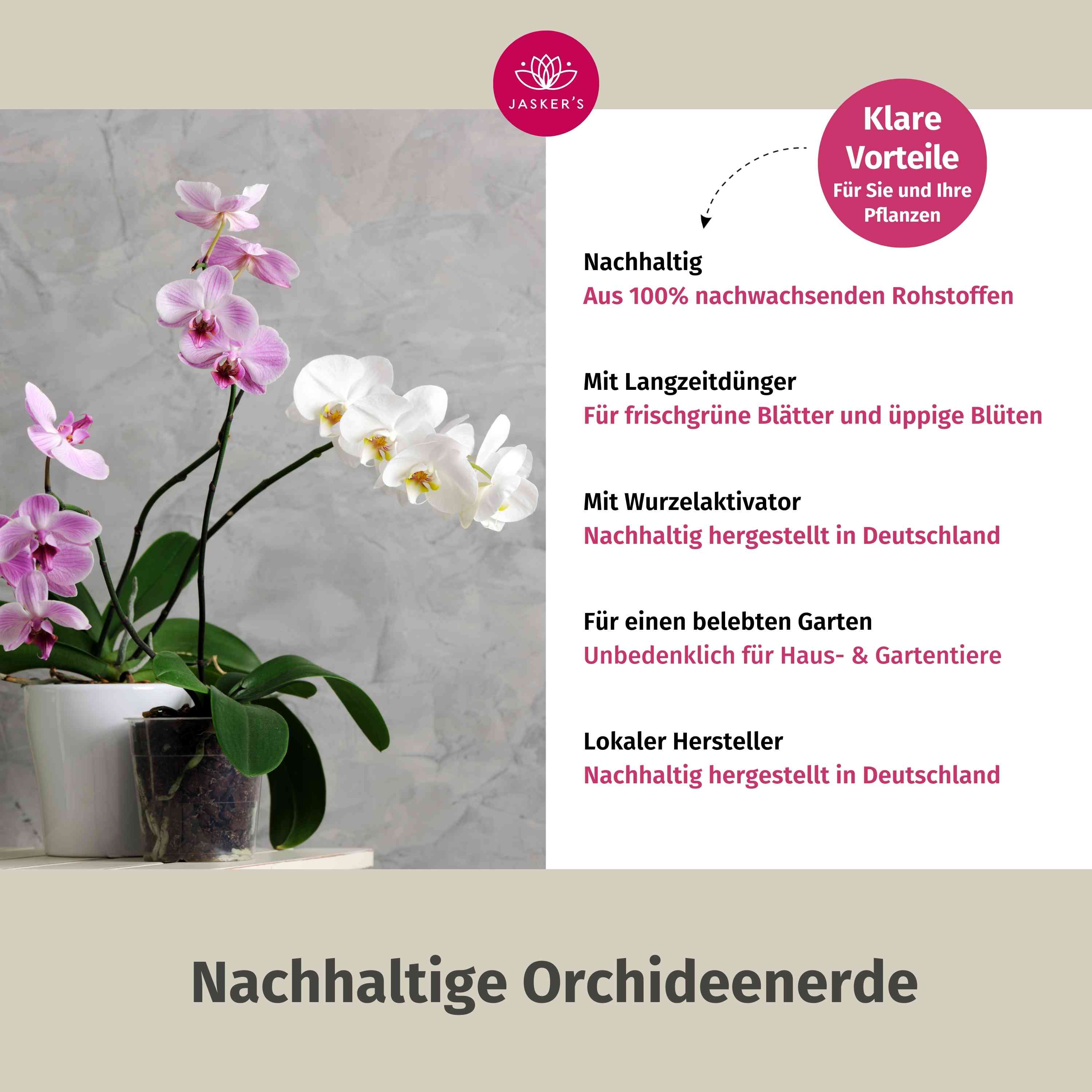 Orchideenerde 30 L - Erde für Orchideen
