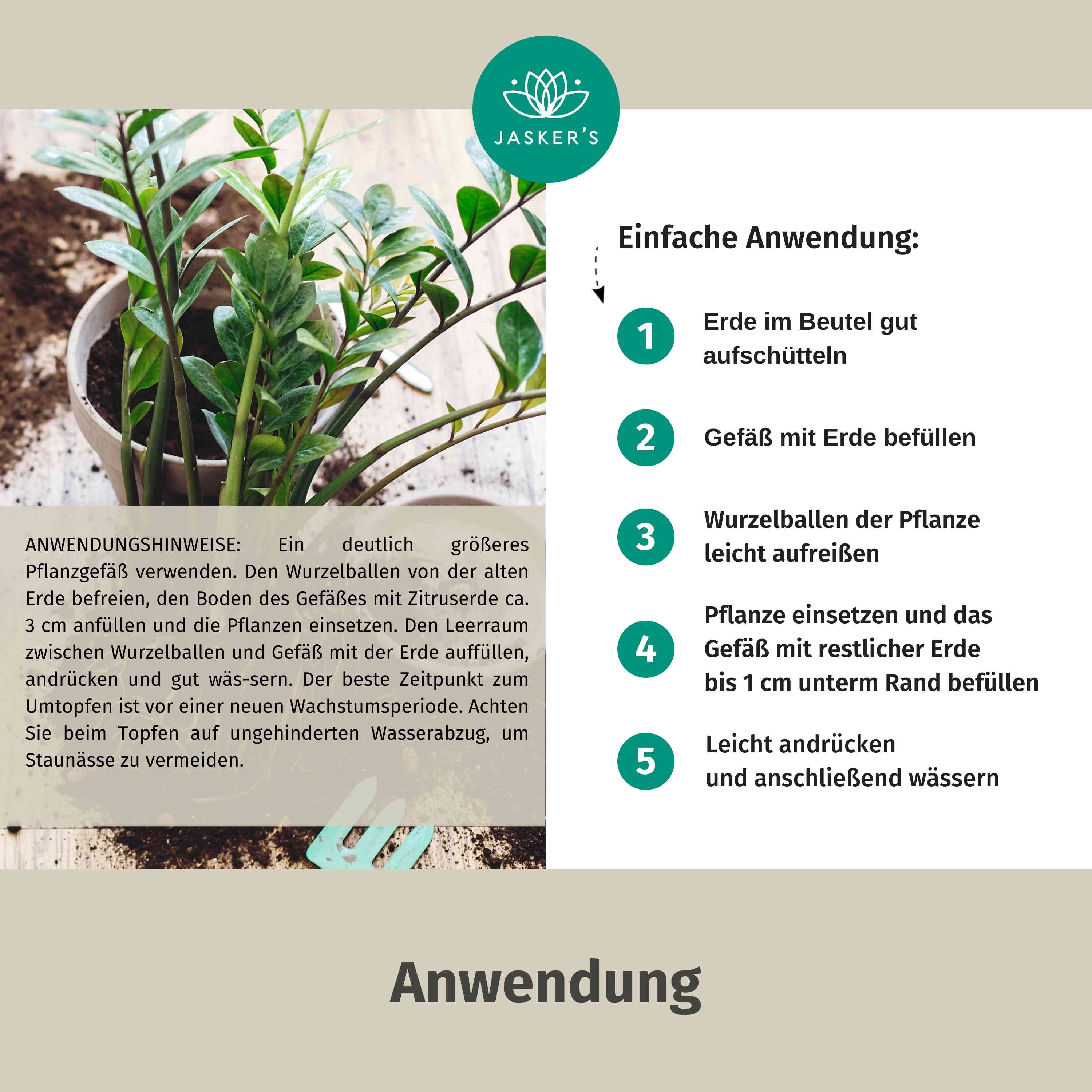 Blumenerde Bio 10 Liter