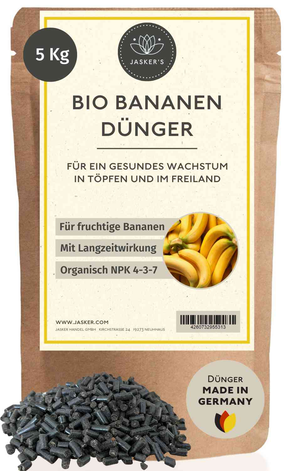 Bananendünger Bio Langzeit