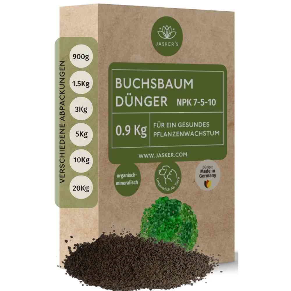 Buchsbaum Dünger 900g | Langzeitdünger Für Frischgrünen Buxus