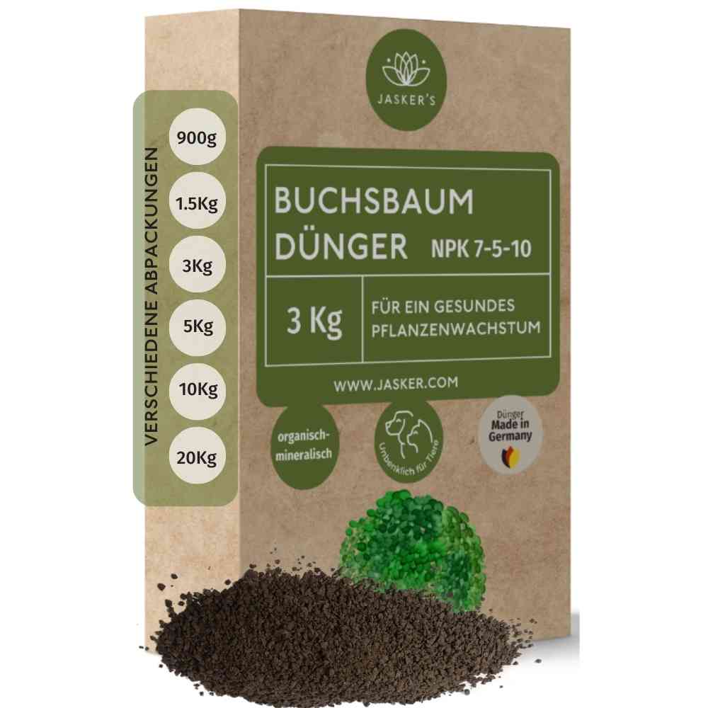 Buchsbaum Dünger 3Kg | Langzeitdünger Für Frischgrünen Buxus