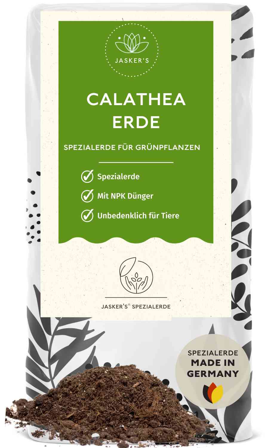 Calathea Erde mit Dünger