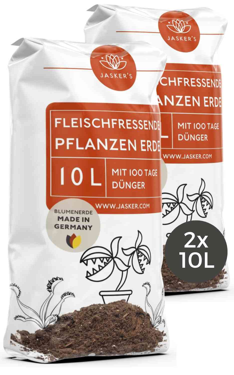 Fleischfressende Pflanzen Erde 20 L