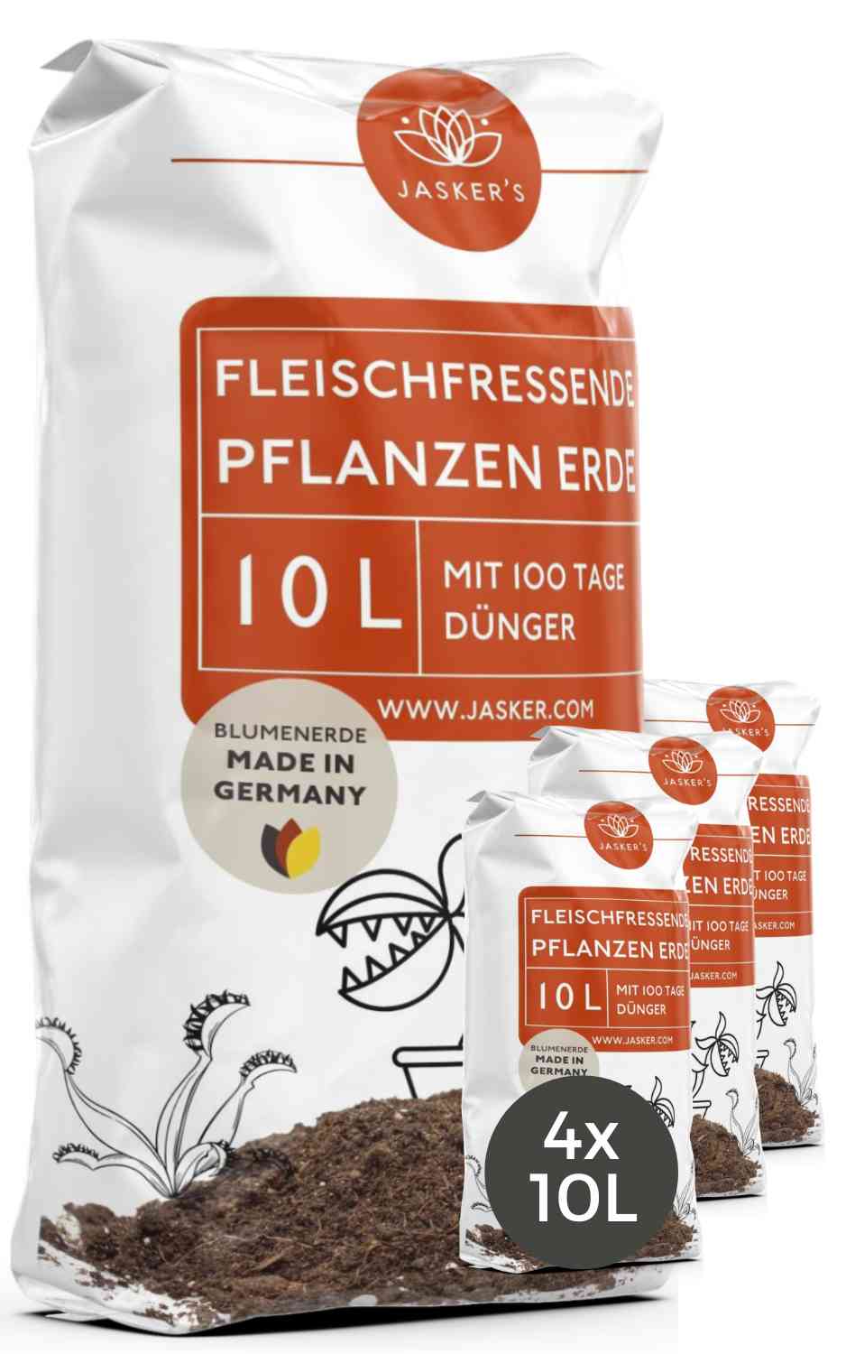 Fleischfressende Pflanzen Erde 40 L