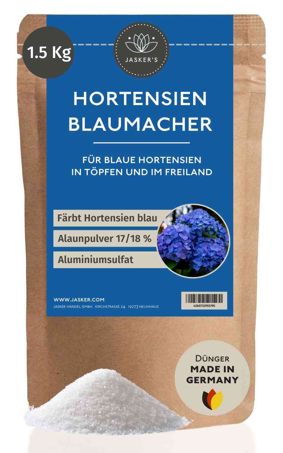 Hortensien Blau Dünger 1.5Kg - Alaun