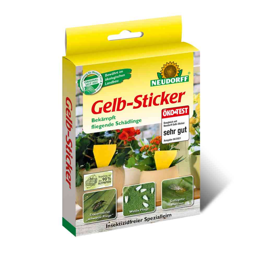 Gelbtafeln Gelb-Sticker 10 Stück