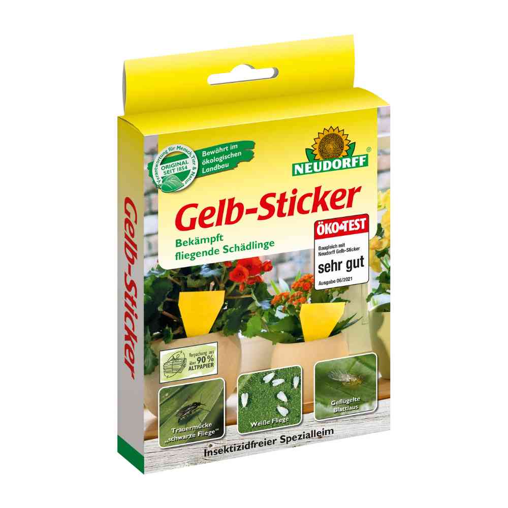 Gelbtafeln Gelb-Sticker 10 Stück