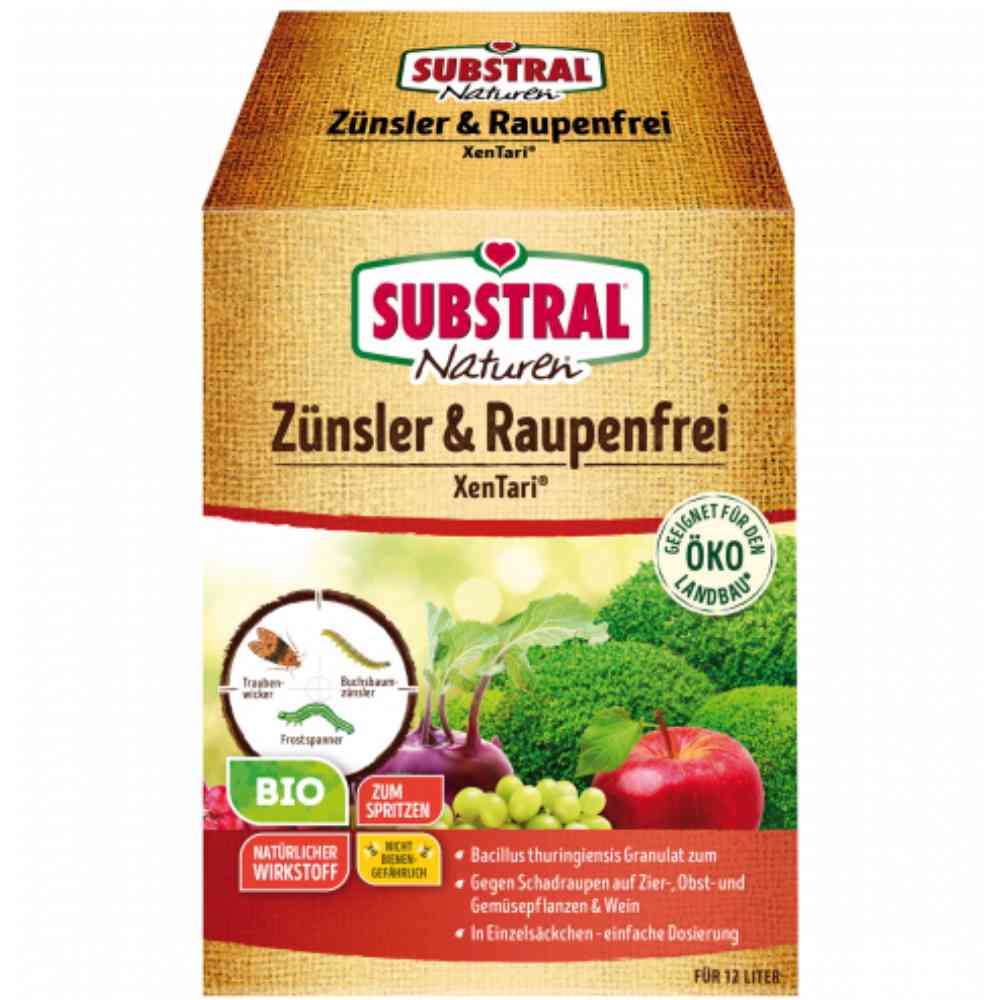 Substral Naturen Zünsler & Raupenfrei XenTari 8x2,5g